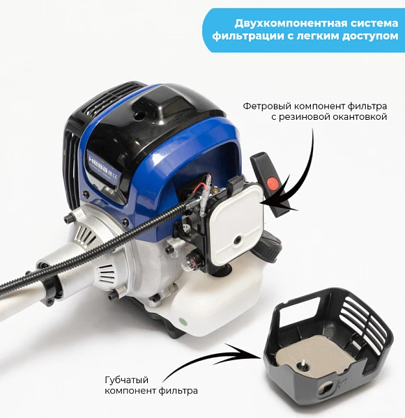 Триммер бензиновый "Нева" BCK745U PRO_2
